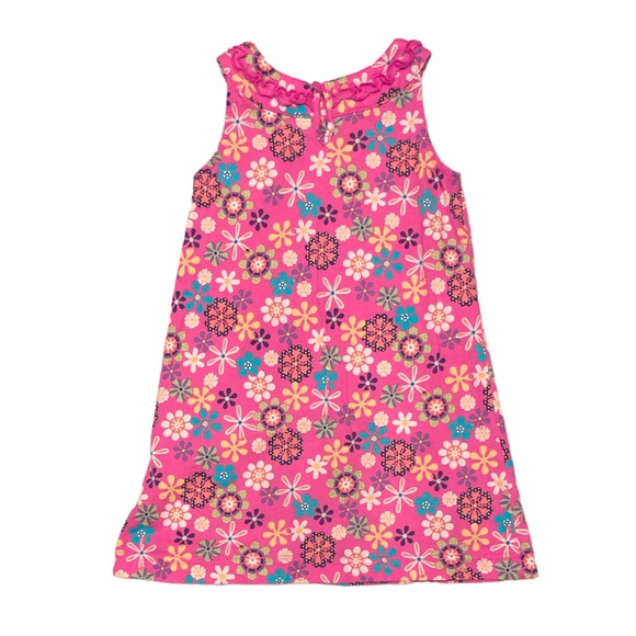 Floral pink Hanna dress, size 90 - Picture 2 of 3